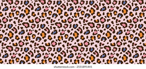 Patterned abstract background of leopard, Cheetah skin texture. Luxury, chic, fashion concept. Minimalist modern style