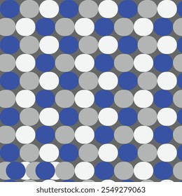 Patterned ball rolling along the same surface. Abstract vector optical illusion illustration. Motion background