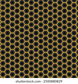 Forma hexagonal de fondo de cubo estampado. Abstractas imposible. Completamente sin costuras. Fondo de pantalla de Vector geométrico 3D. panal. isométrico. juntos. cuadrados. Vector. texturas Panales.