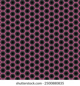 Forma hexagonal de fondo de cubo estampado. Abstractas imposible. Completamente sin costuras. Fondo de pantalla de Vector geométrico 3D. panal. isométrico. juntos. cuadrados. Vector. texturas Panales.