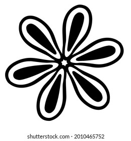 Patterned curls close-up on a white background. Fragments of vector graphics. Material for creating ornaments and seamless designs.