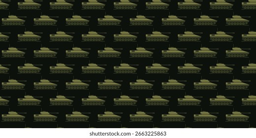 Mostrador normalizado de veículos militares