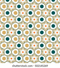 Patterned geometric style Morocco Ornament