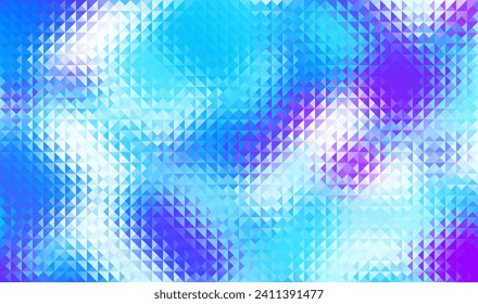 Patterned Glass Blue Texture Illustrations. Glare effect. Abstract surface for design prints. Frosted Glass Background. Vector illustration