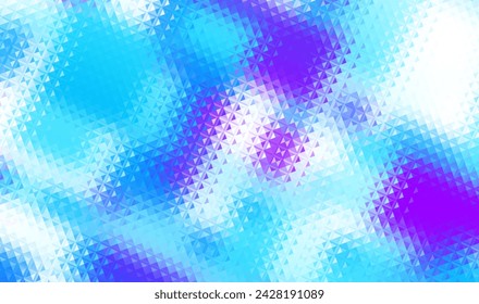 Ilustraciones de textura azul de vidrio con motivos. Efecto de deslumbramiento. Superficie abstracta para impresiones de diseño. Fondo de vidrio esmerilado. Ilustración de vector