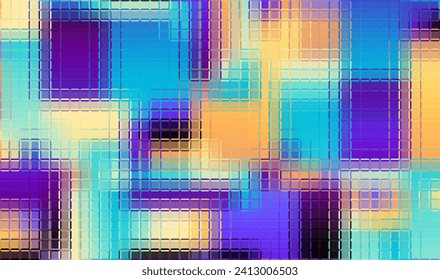 Patterned Glass Texture Illustrations. Glare effect. Abstract surface for design prints. Frosted Glass Background. Vector illustration