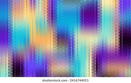 Patterned Glass Texture Illustrations. Glare effect. Abstract surface for design prints. Frosted Glass Background. Vector illustration