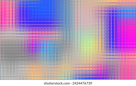 Patterned Glass Texture Illustrations. Glare effect. Abstract surface for design prints. Frosted Glass Background. Vector illustration