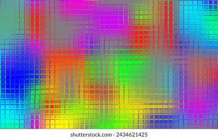 Ilustraciones de textura de vidrio con motivos. Efecto de deslumbramiento. Superficie abstracta para impresiones de diseño. Fondo de vidrio esmerilado. Ilustración de vector