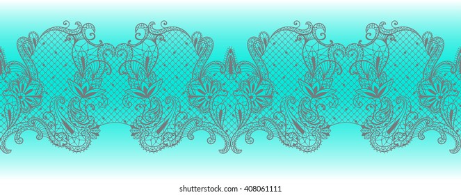 Patterned lace flower elegant ornament
