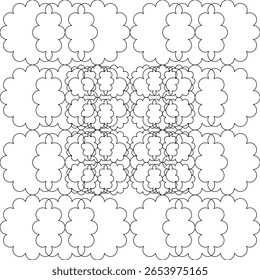 patterned, old, minimal, line, frame, background, art, weaving, yarn, thread, grunge, woven, style, trendy, ornament, clothing, element, classic, grey, repeat, all over, illustration, texture, wallpap