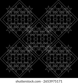 patterned, old, minimal, line, frame, background, art, weaving, yarn, thread, grunge, woven, style, trendy, ornament, clothing, element, classic, grey, repeat, all over, illustration, texture, wallpap