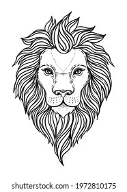 leo lion tribal