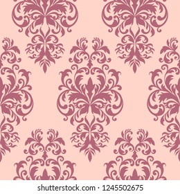 Patterned ornate seamless pattern in vintage style