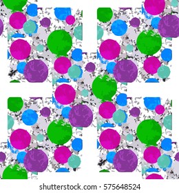 Patterned seamless texture in the form of square tiles (vector EPS 10)