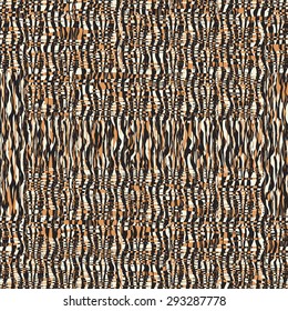 Patterned striped texture in the form of a square frame