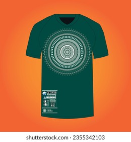 Muster-T-Shirt für die Textilindustrie