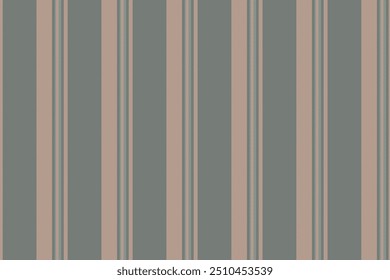 Textura de Vector estampada sin costuras, tela textil de fondo de halloween. Patrón de Vertical de líneas de rayas únicas en la paleta de colores gris púrpura y naranja.