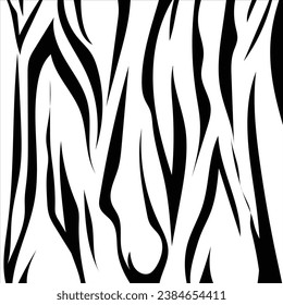 Vector con patrón de diseño de bandas de piel de cebra