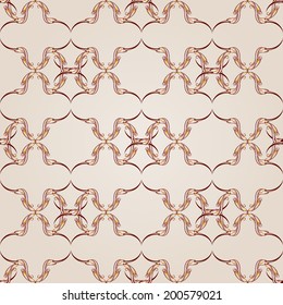 Patternet parallel lines. Symmetry. Geometry. Light background.