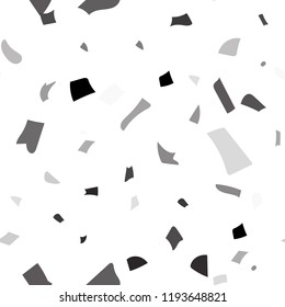 Patterno terrazzo-style. Geometric abstract shapes. Vector eps 10