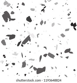 Patterno terrazzo-style. Geometric abstract shapes. Vector eps 10