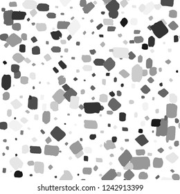 Patterno terrazzo-style. Geometric abstract shapes