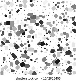 Patterno terrazzo-style. Geometric abstract shapes