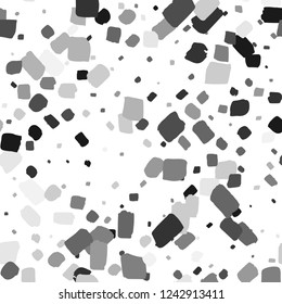 Patterno terrazzo-style. Geometric abstract shapes