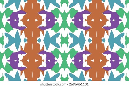 Patterns applied to fabric to enhance its beauty.