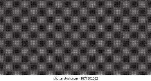 Patrones de fibras de tela negra, fondo vectorial.