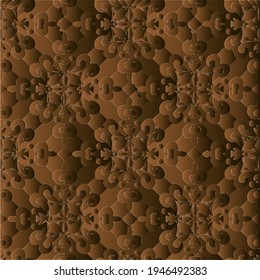 Patterns with black-and-brown-and-white gradient Abstract background. 
