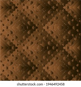  Muster mit schwarz-braunem und weißem Farbverlauf Abstrakter Hintergrund. 