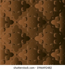 Patterns with black-and-brown-and-white gradient Abstract background. 