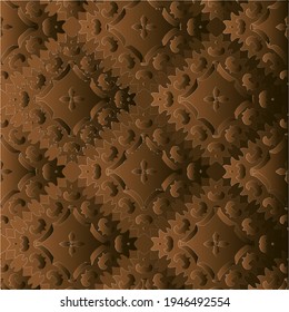Patterns with black-and-brown-and-white gradient Abstract background. 