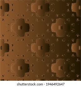  Patterns with black-and-brown-and-white gradient Abstract background. 