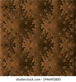 Patterns with black-and-brown-and-white gradient Abstract background. 