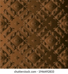  Muster mit schwarz-braunem und weißem Farbverlauf Abstrakter Hintergrund. 