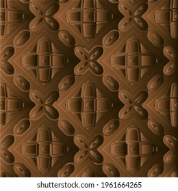  Patterns with black-and-brown-and-white gradient Abstract background. 