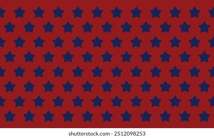 patterns. Blue USA background with stars and red and white stripes. Patriotic background for Memorial day, Veteran's day, Martin Luther King Day and Columbus Day, Independence holiday