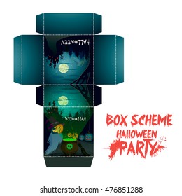patterns box. halloween