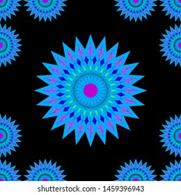 patterns with a circle ornament model, vector illustration background, seamless patterns ornament