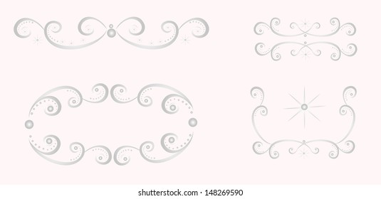 Patterns decor design.Vector illustration