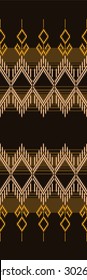 Patterns designs.Tribal style with black and dark brown.