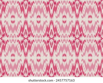 Patterns ethnic oriental iKat pattern traditional design for background backdrop carpet wallpaper clothing batik fabric tribal textile vector illustration ikat print embroidery style for  decorations 