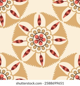 Patterns for fabrics were created using traditional Uzbek ornaments, suzani, or suzane. Digital patterns for the fashion industry