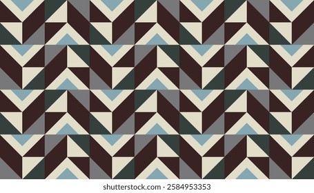 Patterns with a focus on diagonal lines and a calm, understated color palette. The pattern alternates in orientation, with diagonal lines slanting in opposite directions in a regular order