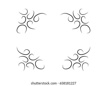 Patterns frame, icon, vector illustration eps10
