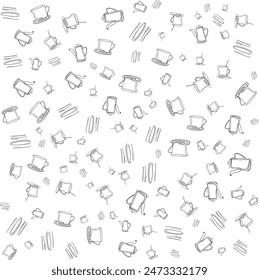 patterns of furniture and cutlery images