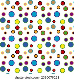 Patterns for gift wrapping or fabric or textile with Box or Circle theme